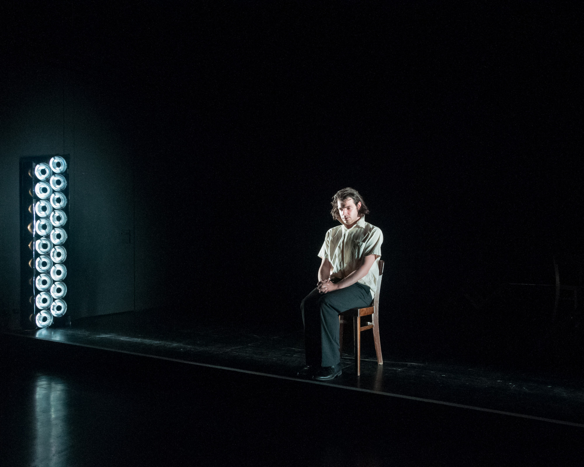 Leonhard Hugger, in „Der Fremde" von Lukas Michelitsch, Foto: Christina Taferner
